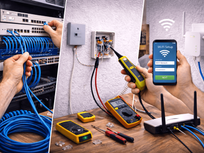 İnternet Kablosu Çekimi, Telefon Hattı Tamiri ve Modem Kurulumu